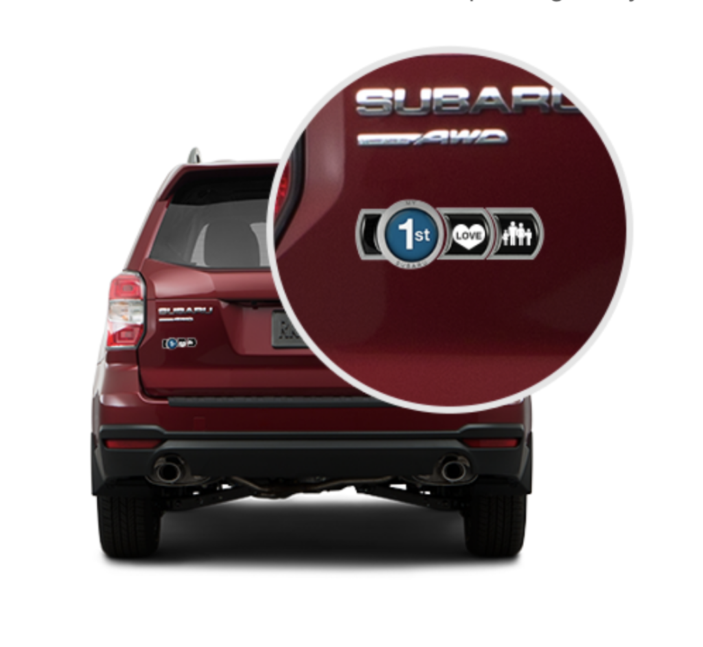 FREE Custom Subaru Badge of Ownership - Budget Savvy Diva
