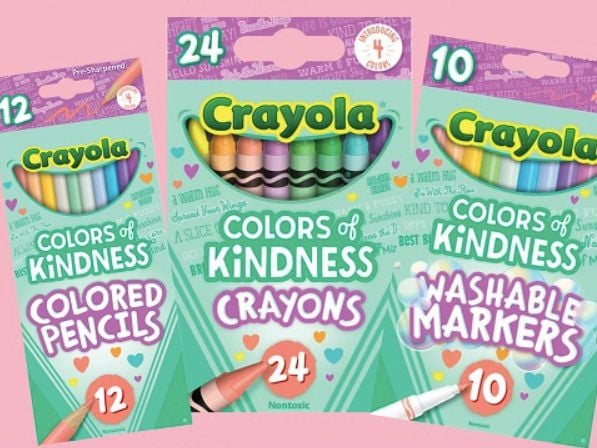 Crayola Colors of Kindness Colored Pencils, School Supplies, 12 Ct,  Beginner Child