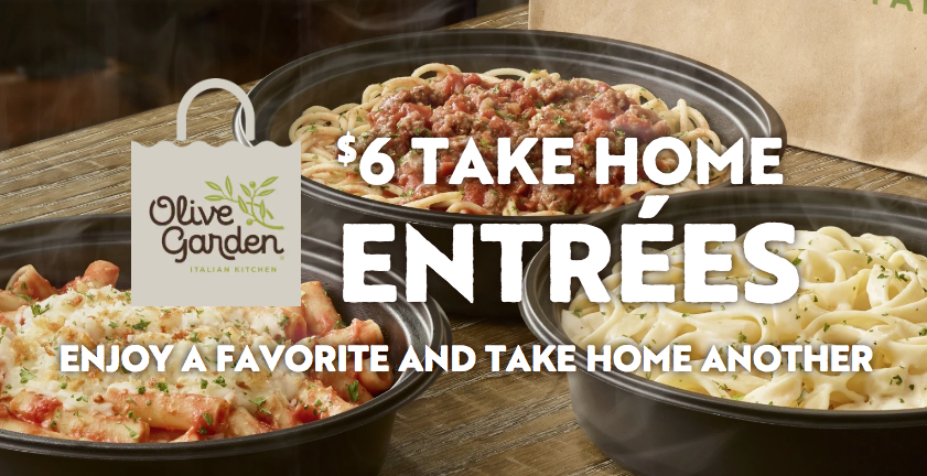 Olive garden buy one take one menu discount