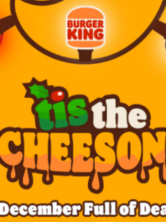 Tis the Cheeson: Burger King® Celebrates the Holidays With 31 Days