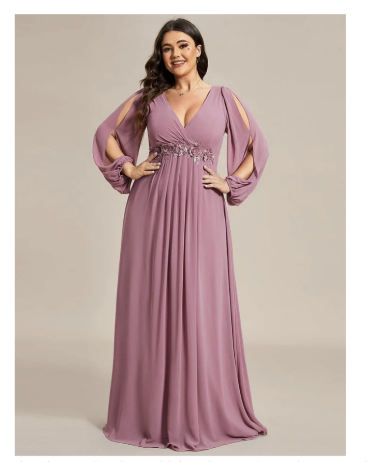 Top Curve Wedding Guest Dresses with Sleeves